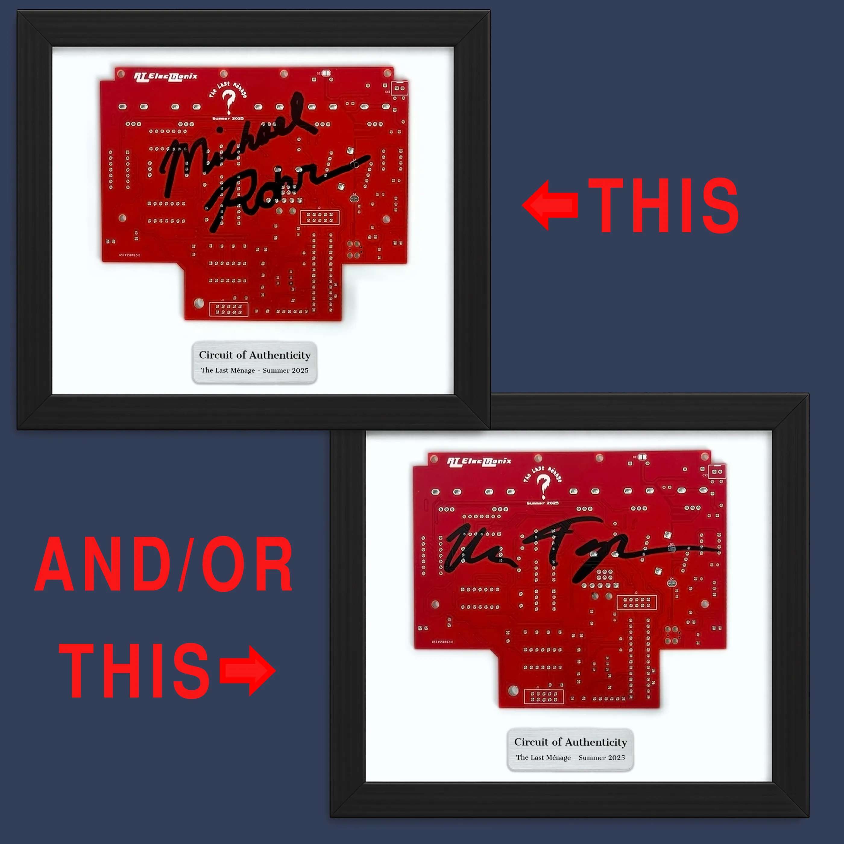 TODO: describe Exclusive **Circuit of Authenticity**